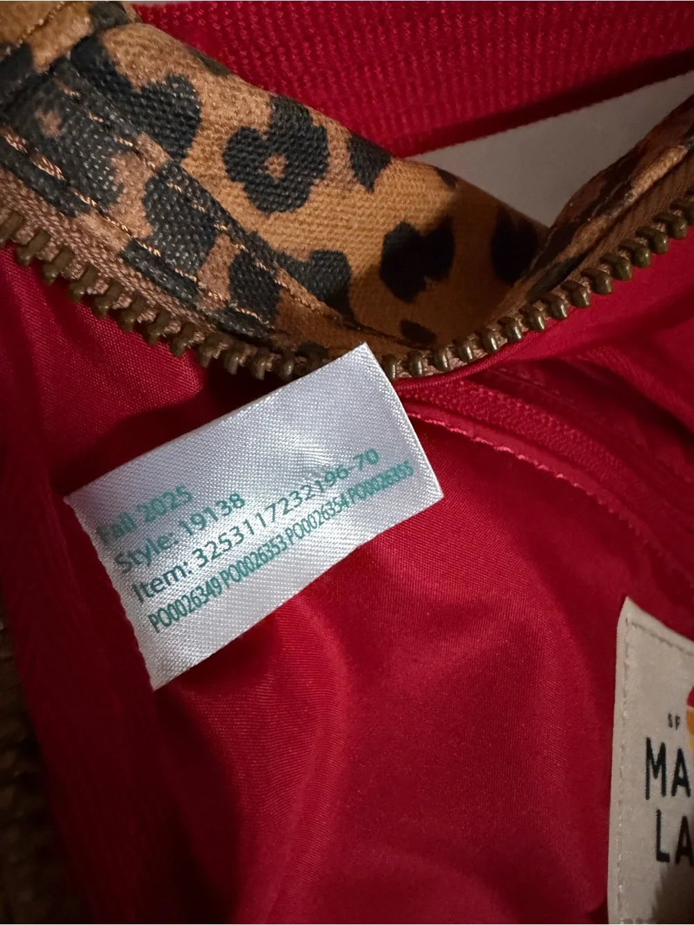 Marine Layer Leopard Print Fanny Pack - Picture 8 of 9